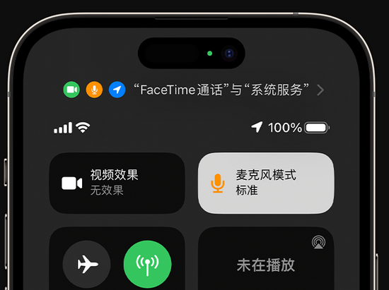 临翔苹果授权维修网点分享iPhone在通话时让你的声音更清晰 